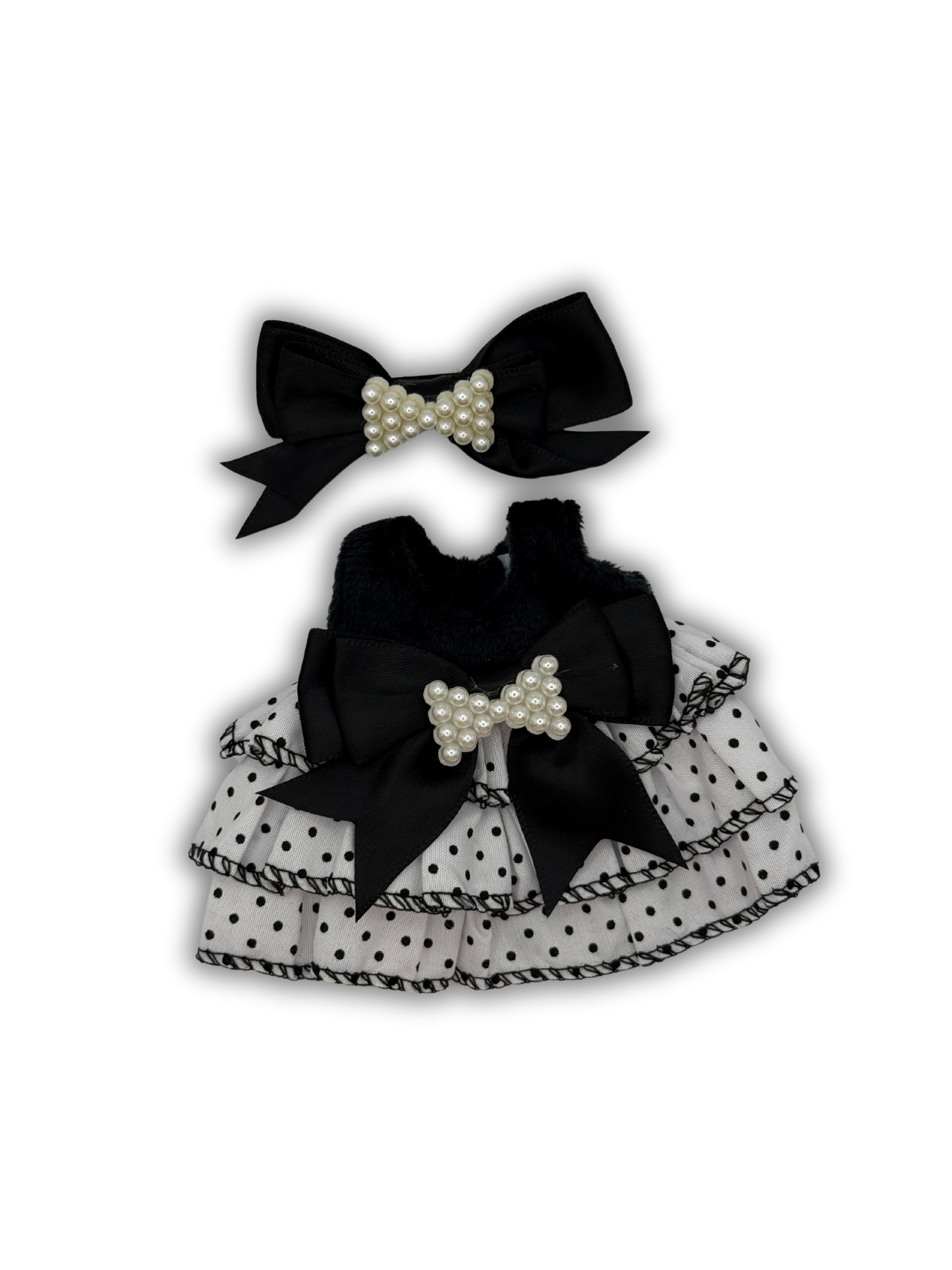 Pearl Polka Dot Dres π€π